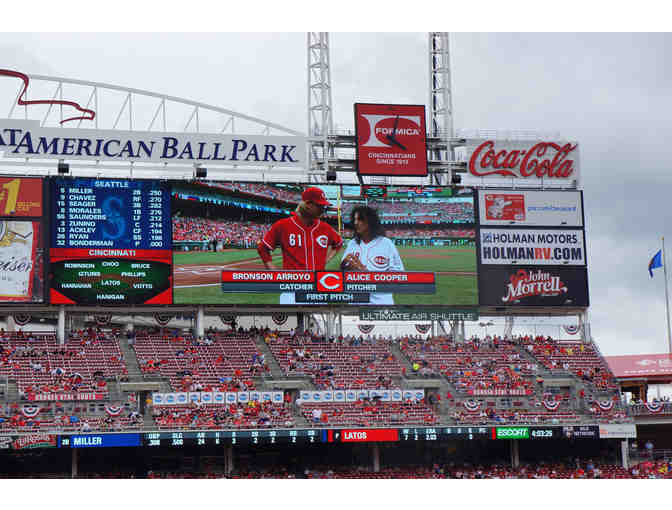 Signed One-of-a-Kind Alice Cooper Cincinnati Red's Official Team Jersey