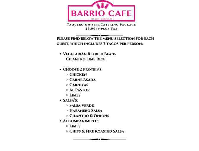 $500 Gift Certificate for Barrio Cafe 808 Catering Package (OAHU) - Photo 3