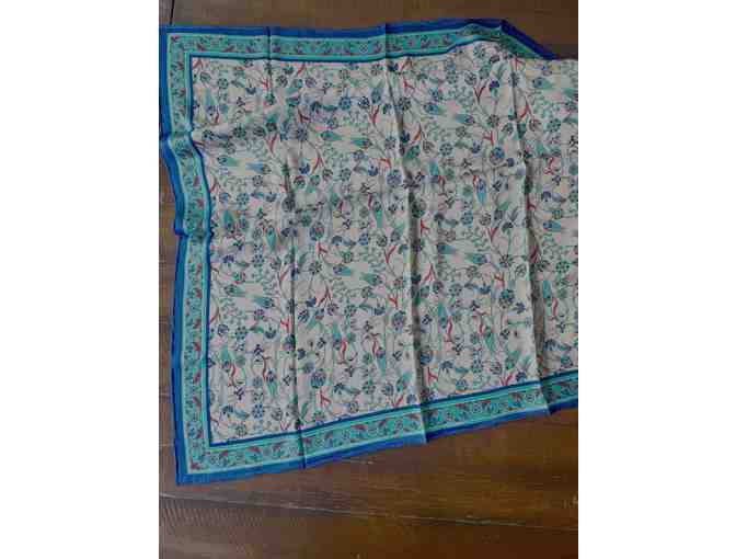 Hand Painted Silk Scarf