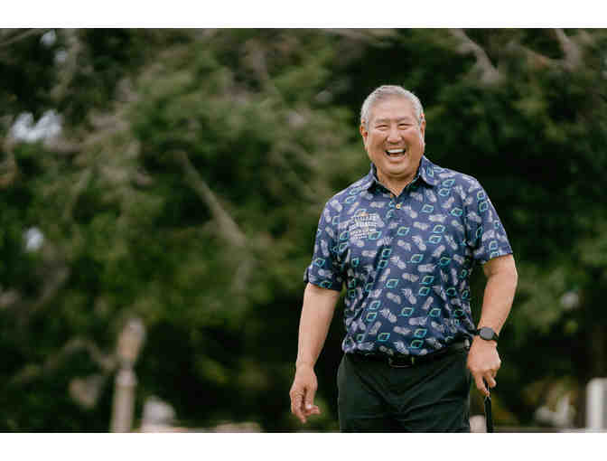 APPAREL: Exclusive Fighting Eel x HFWF Alan Wong Dry Fit Polo (XL)-5