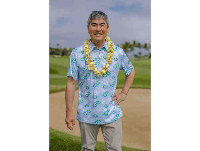 APPAREL: Exclusive Fighting Eel x HFWF24 Roy Yamaguchi Dry Fit Polo (Women's M)-3