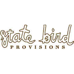 State Bird Provisions