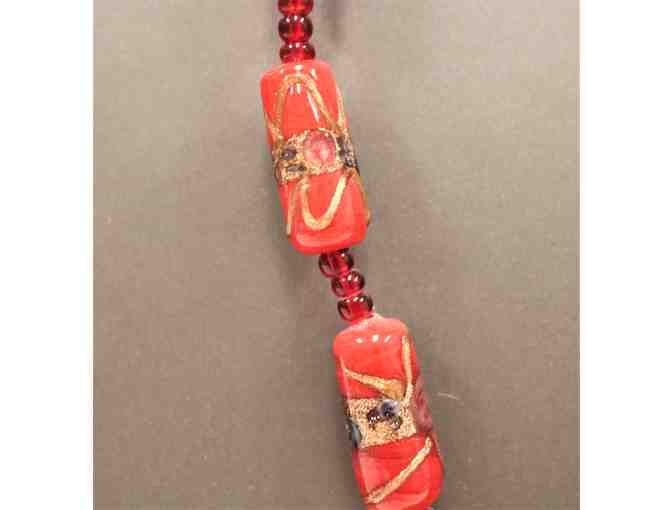 Vintage Glass Bead Choker