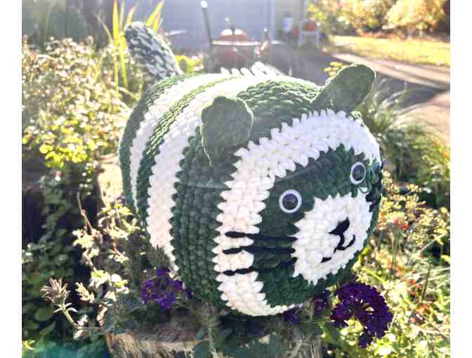 Handmade Crocheted Stuffed Loaf Cat: "Hamdy" - Photo 3