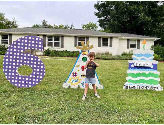 TN Lawn Fixins - Celebration Package Lawn Decor