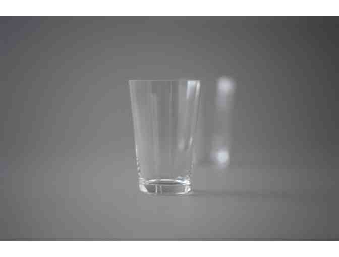 Two Stemless White Wine Glasses