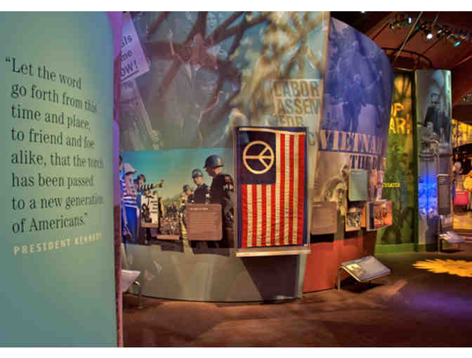 Four adult admission tickets to the Museum at Bethel Woods