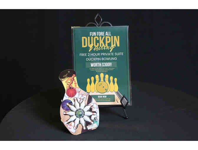 Duckpin Bowling at Fun Fore All Family Fun Park!