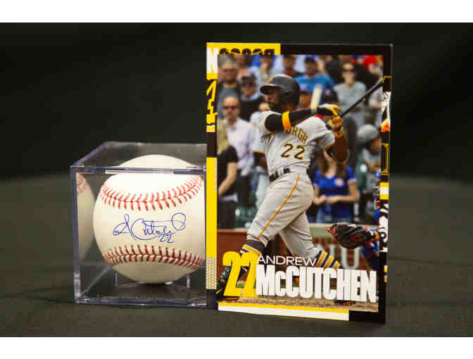 Go Buccos! Home Plate Club Tickets & Andrew McCutchen Autographed Baseball