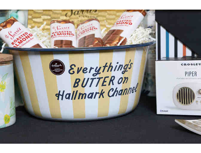 Hallmark Channel Cozy Night In Basket!