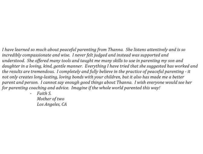 90-Minute Peaceful Parenting Consultation