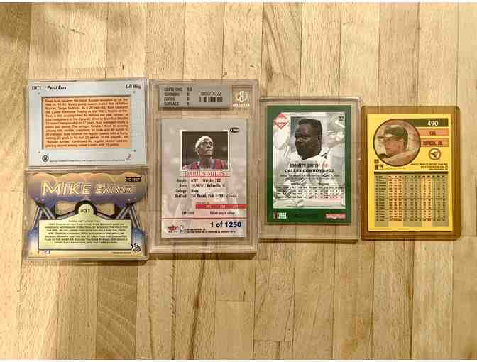 Lot of 5 Collectible Sports Cards