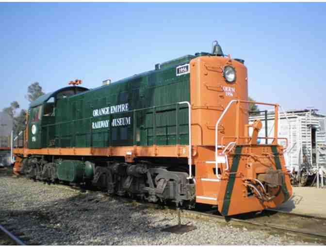 Family Four-pack of Weekend Train and Trolley Ride, Southern California Railway Museum