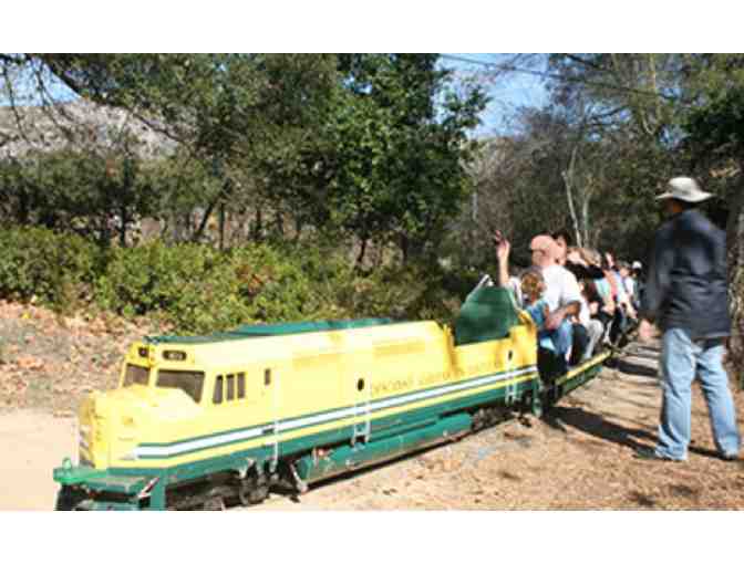 Descanso Gardens - 1 family daytime pass and 4 train tickets