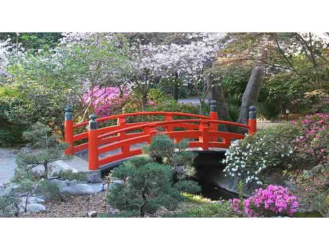 Descanso Gardens - 1 family daytime pass and 4 train tickets