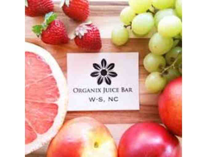 Organix Juice Bar Gift Certificate