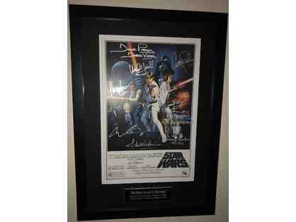 Star Wars Cast (16" X 20" Star Wars Movie Poster)