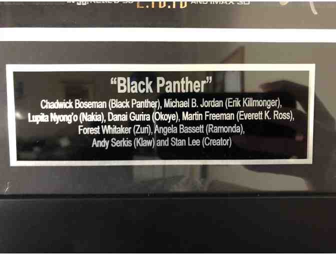 'Black Panther' Autographed Poster