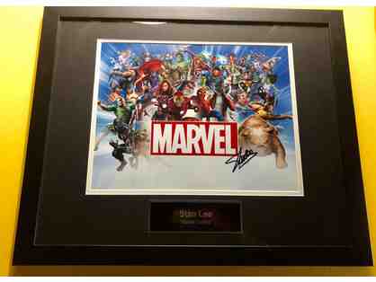 Marvel Characters Animation Art - Autographed by Stan Lee