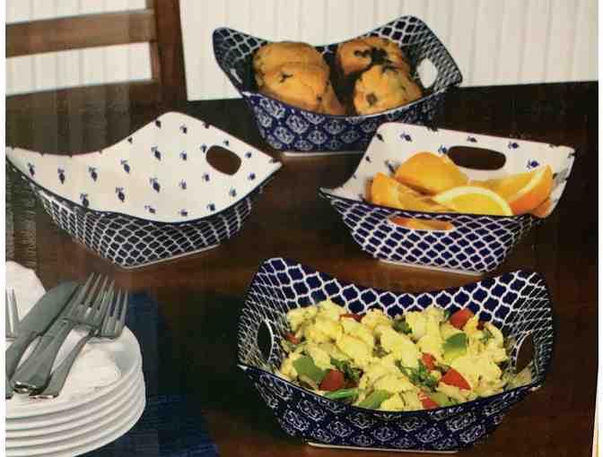 Porcelain Serving Bowls - Set of 4