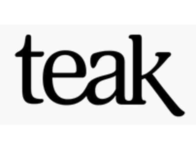 TEAK aLOOMI Bluetooth Speaker with Lamp