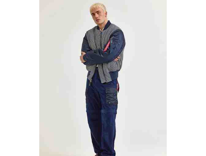 Alpha x Lee Reversible MA-1 Bomber Jacket