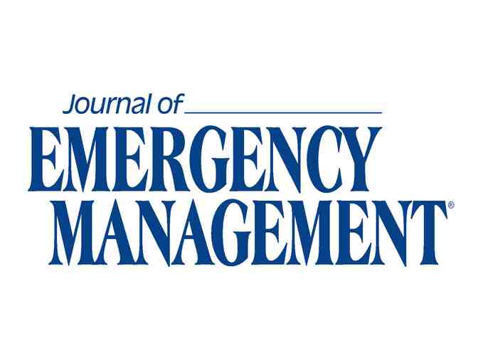 Journal of Emergency Management Prof. Subscription