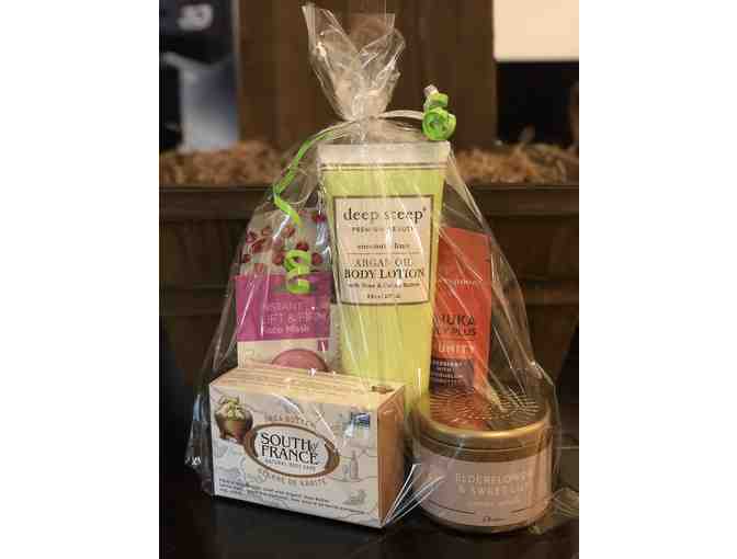 Oasis Spa Gift Card & Basket of All Natural Health/Beauty Products