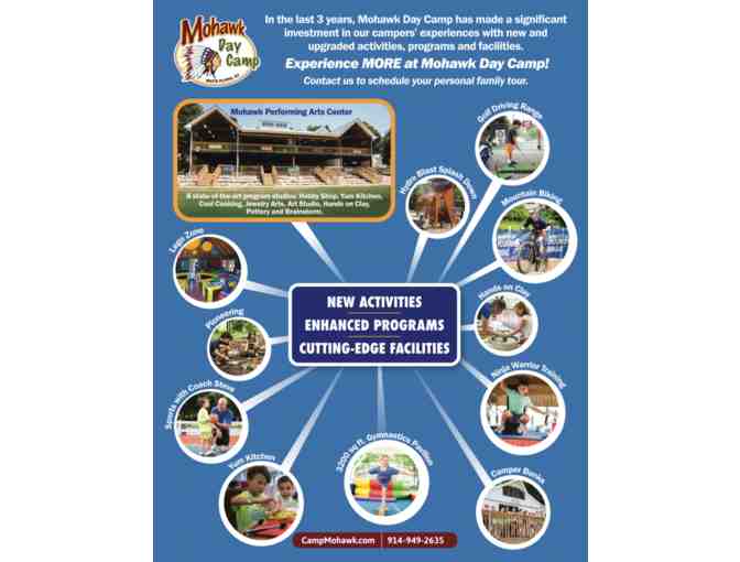 $1500 off Tuition at Summer Camp at Mohawk Day Camp