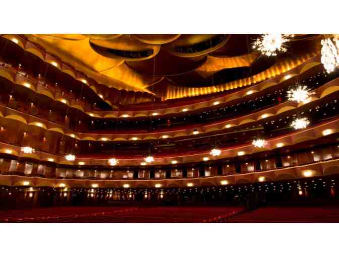 Two Premium Orchestra Seats to The Metropolitan Opera + dinner