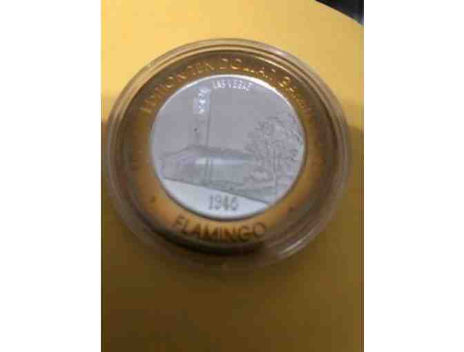 2001 Flamingo Hotel Limited Edition $10 Gaming token