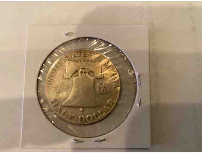 1953 Ben Franklin Half Dollar