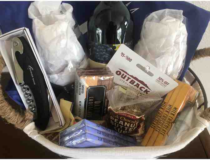 Banner Bank Wine and Trader Joe's Chocolates with $50 Outback Gift Card