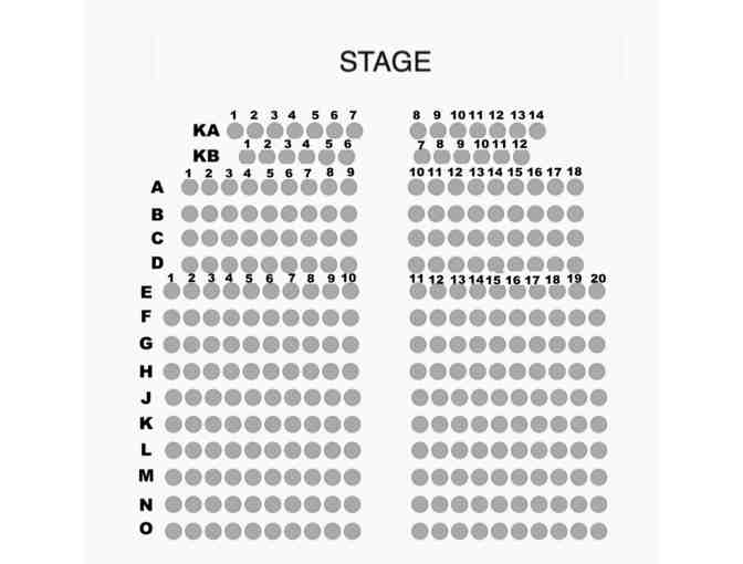 SATURDAY, 6/1 -- SECOND ROW -- SEATS 13-18