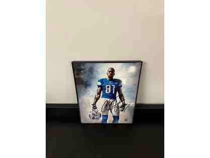 Calvin Johnson Signed Photo