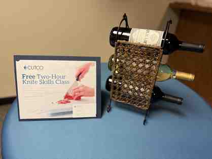 Sip & Slice: Knife Skills and Wine Bundle