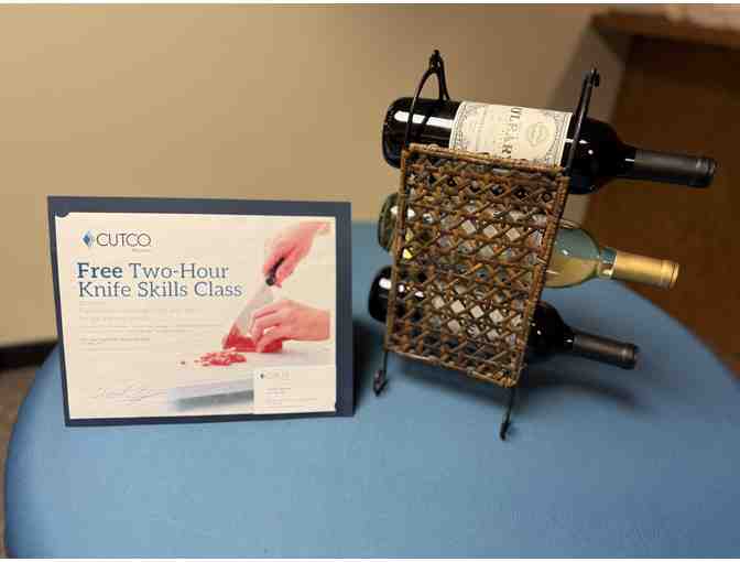 Sip & Slice: Knife Skills and Wine Bundle - Photo 1