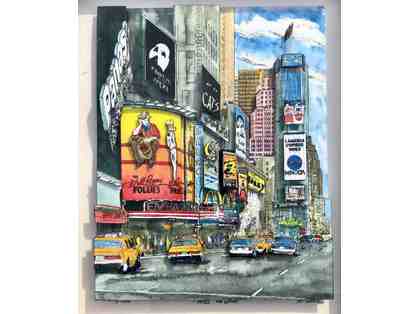 Times Square 3-D Print by Steve McGee