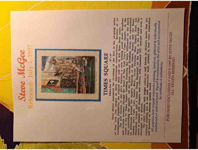 Times Square 3-D Print by Steve McGee - Photo 2