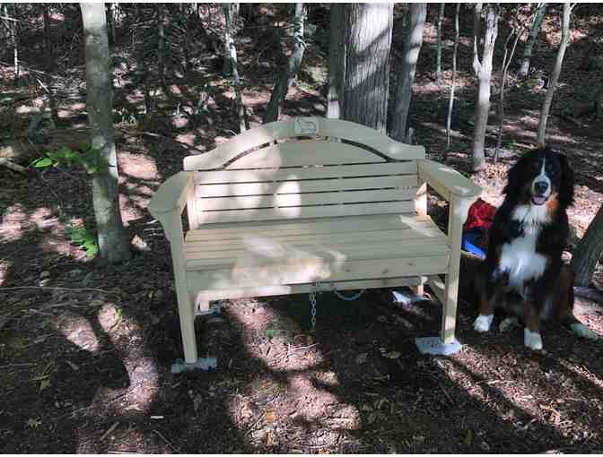 Personalized Memorial Bench on a KLT Property! 2/3