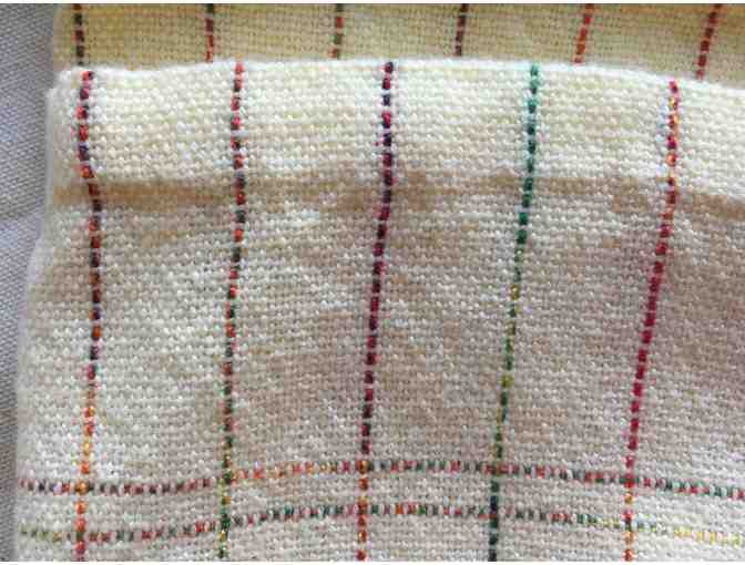 Beautifully Hand-woven pair of handwoven napkins- yellow