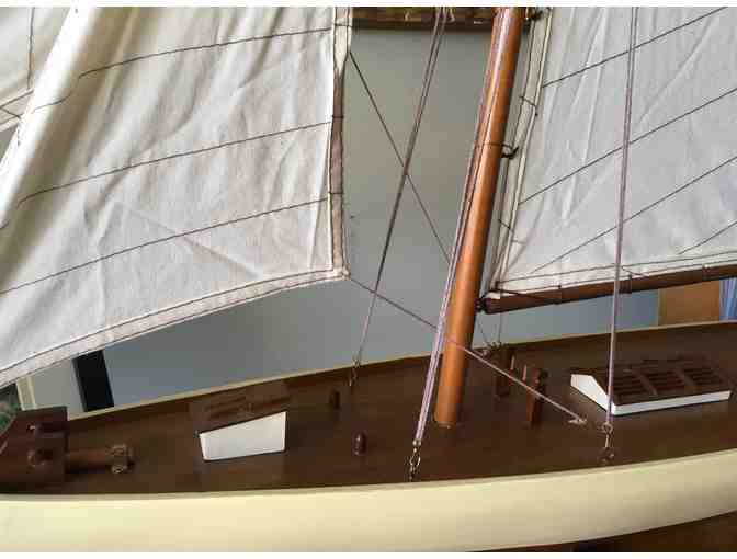 Columbia Model Ship on Stand