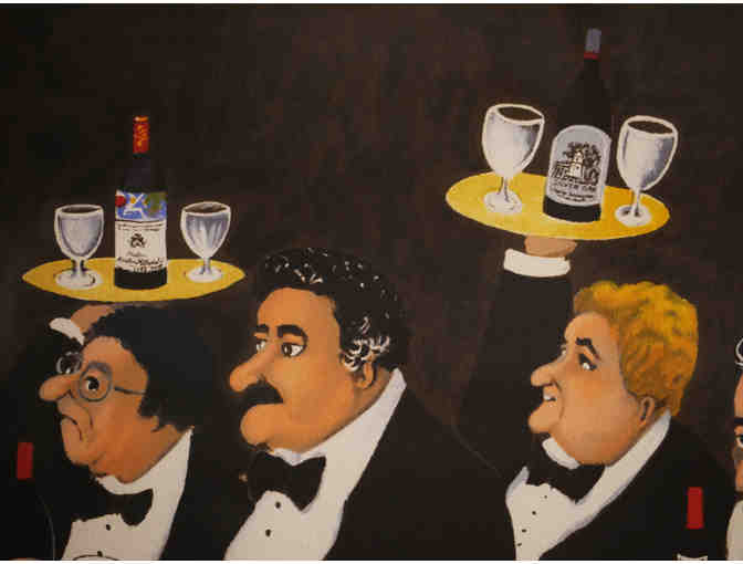 'Race of the Great Vintages', Framed Lithograph, Guy Buffet Productios, Rio Vista, CA