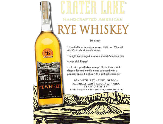 Three Sets of Six Core Crater Lake Spirits, Bendistillery, Bend OR