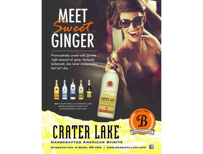 Three Sets of Six Core Crater Lake Spirits, Bendistillery, Bend OR