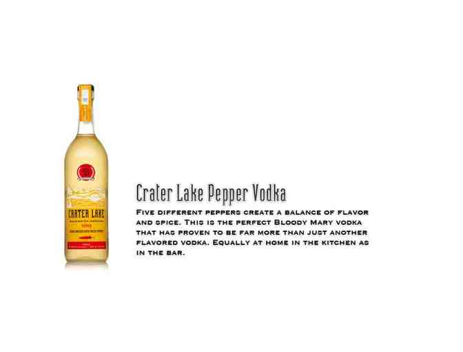 Three Sets of Six Core Crater Lake Spirits, Bendistillery, Bend OR