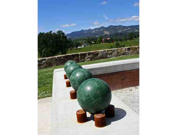 Bocce, Wine, Food & Friends for Eight, Trinchero Family Estates, St. Helena