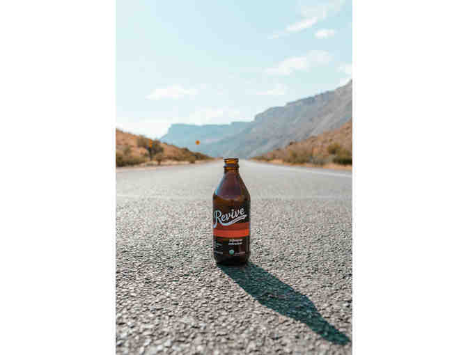 10 Cases, 12 Ounce - 6 Pack Organic Raw Kombucha, Revive Kombucha, Petaluma