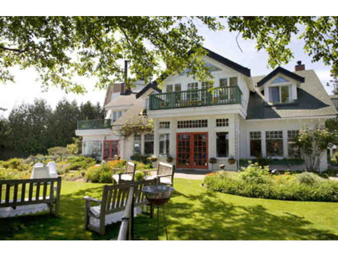 One Night Stay with Dinner for Two, Sooke Harbour House, Sooke BC
