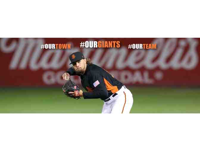 2022 Bonus Book of Game Certificates, San Jose Giants AAA baseball